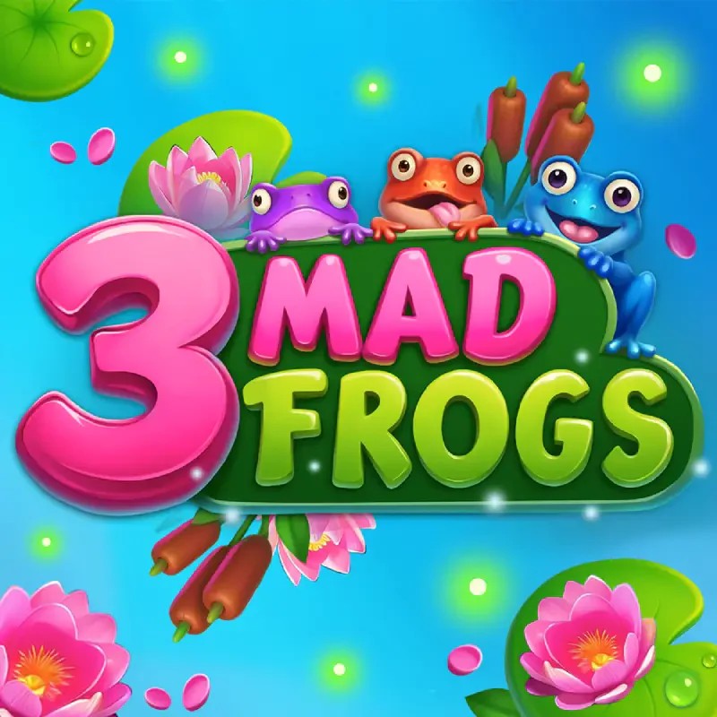 3 Mad Frogs — слот в каталоге Pinup казино